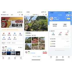 同城二手闲置小程序源码/房屋出租转租源码/论坛发布系统源码